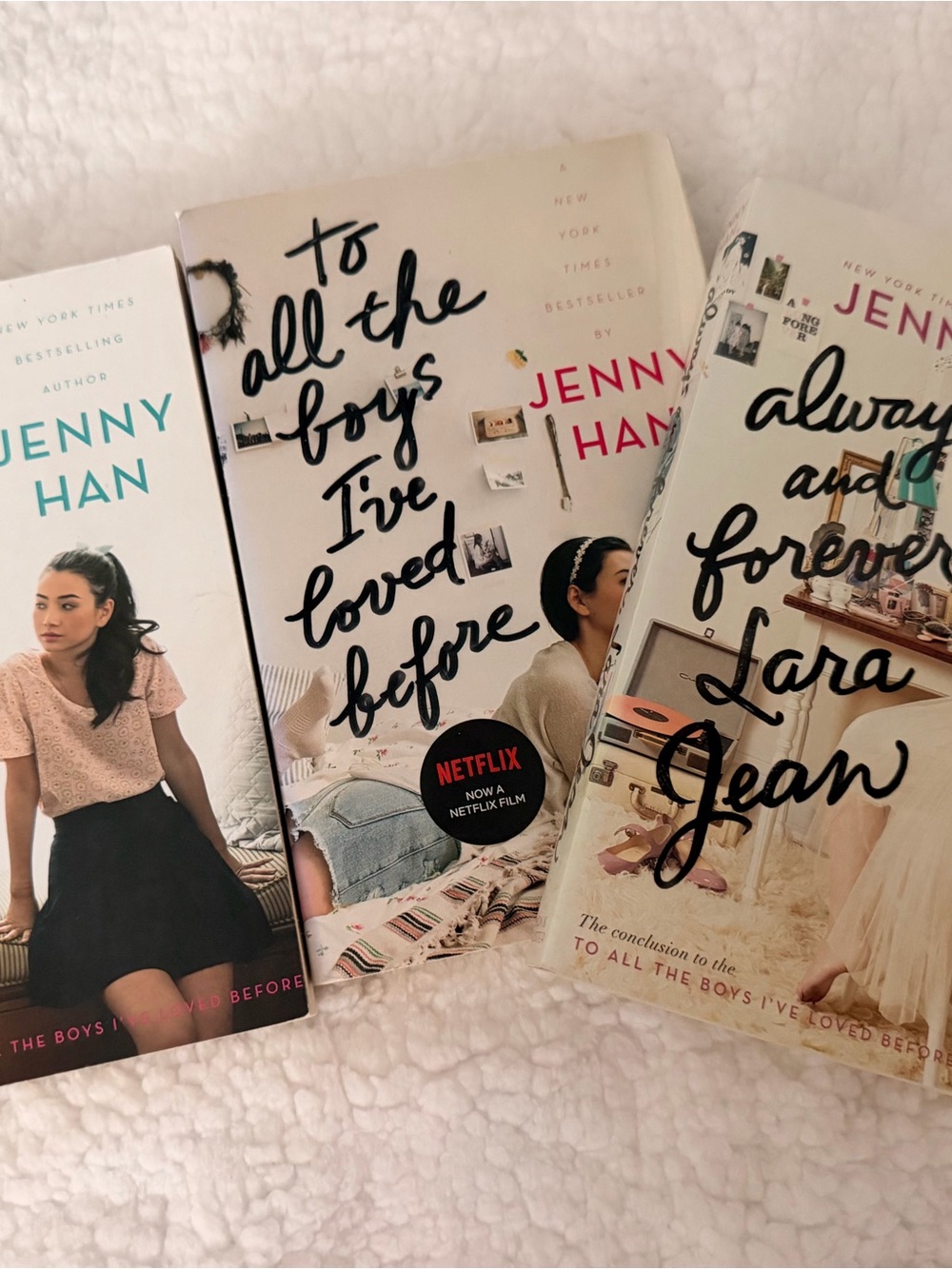 Jenny Han Paperback Book Set - White/Cream Covers